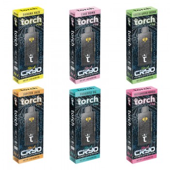 Torch Cryo THC-A Cured Live Resin Disposable Vape Kit 7.5G