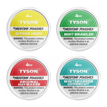 Tyson 2.0 Nicotine Pouches (15 Pouches/Can)