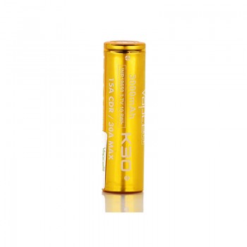 Vapcell K30 18650 15A/30A Flat Top 3000mAh Battery