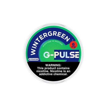 G-Pulse Wintergreen Nicotine Pouches (20 Pouches/Pack)