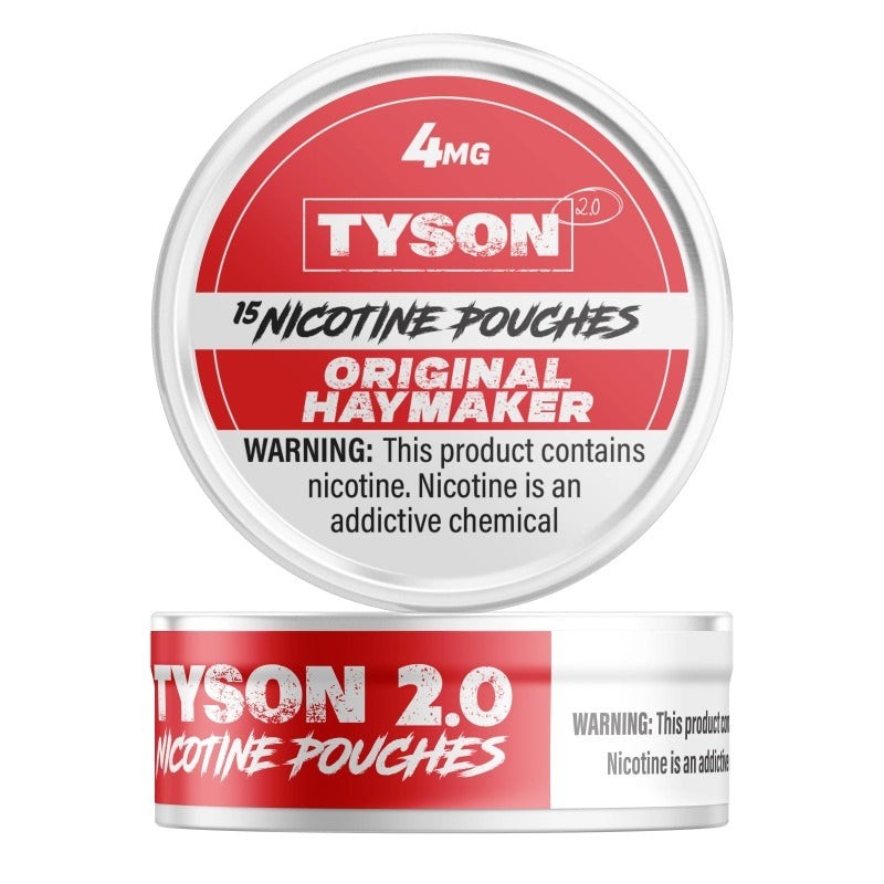 4mg original hay maker tyson 2.0 nicotine pouches