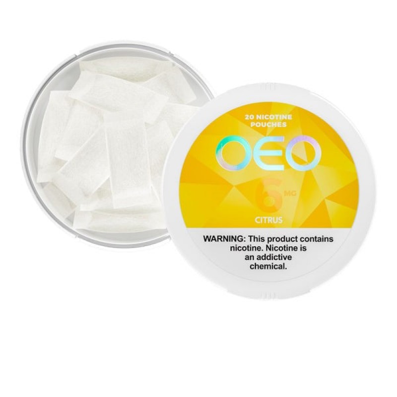 citrus oeo nicotine pouches 6mg