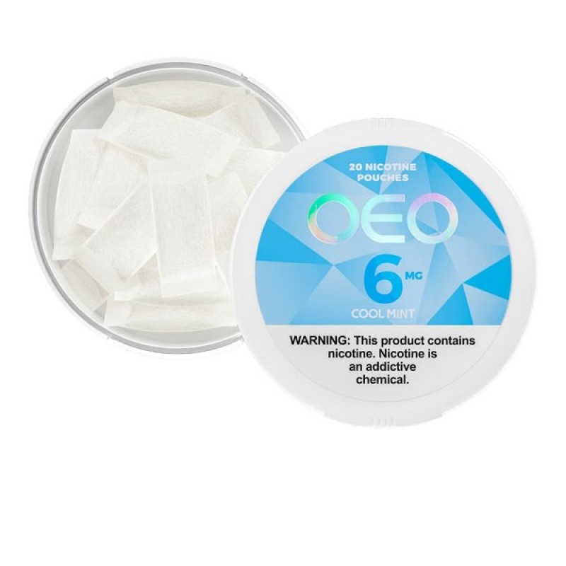 cool mint oeo nicotine pouches 6mg
