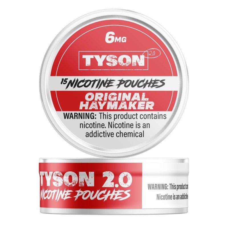 6mg original hay maker tyson 2.0 nicotine pouches