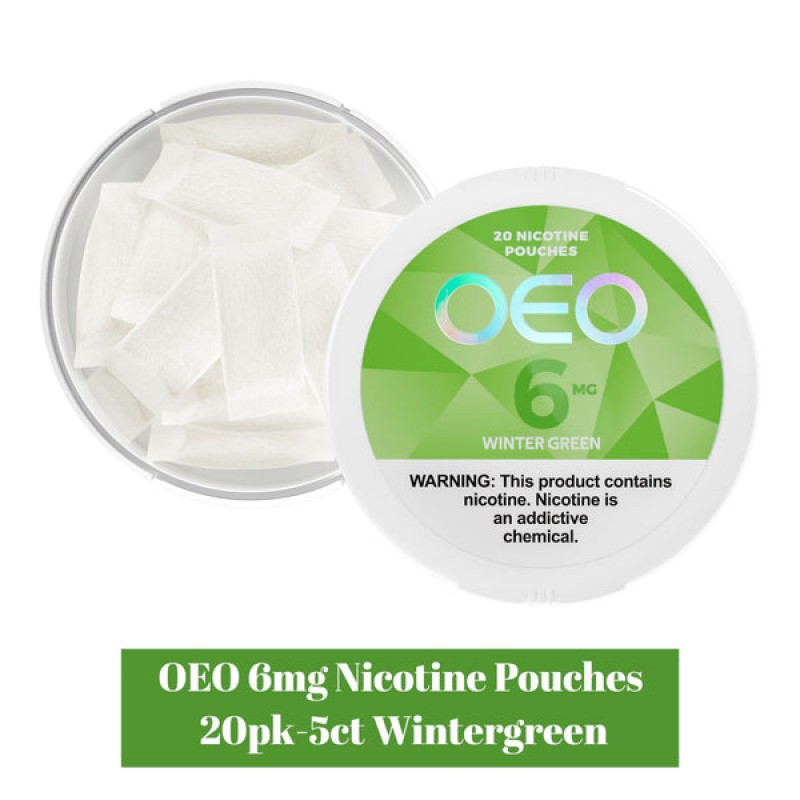 wintergreen oeo nicotine pouches 6mg