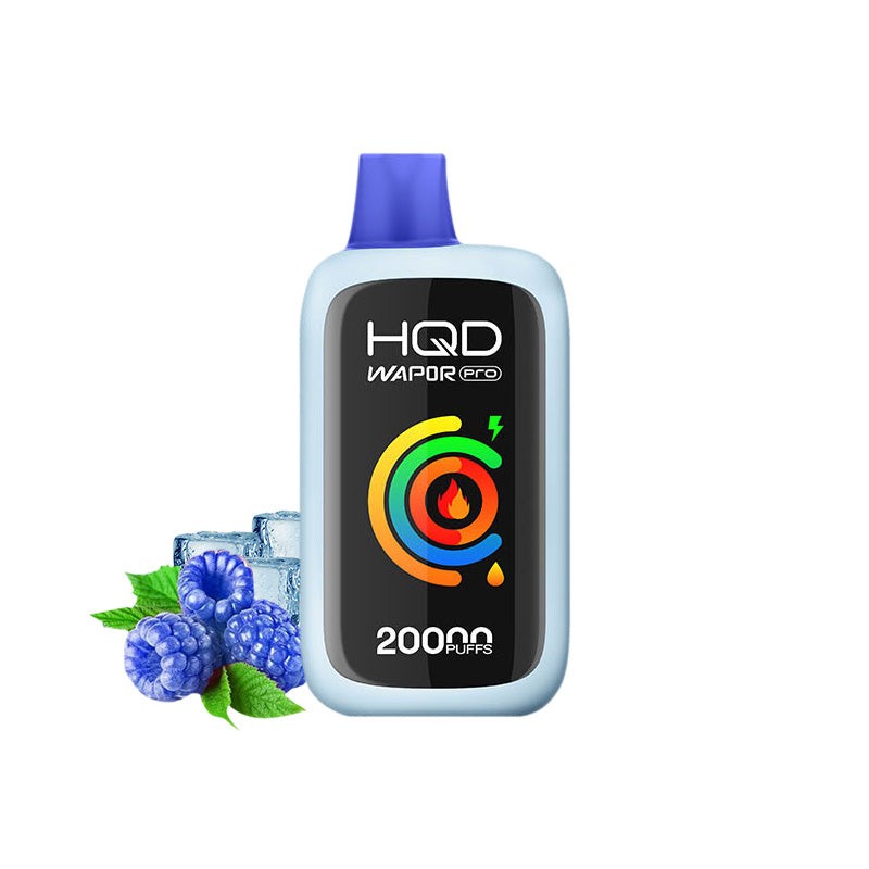 blue razz ice hqd wapor pro 20000