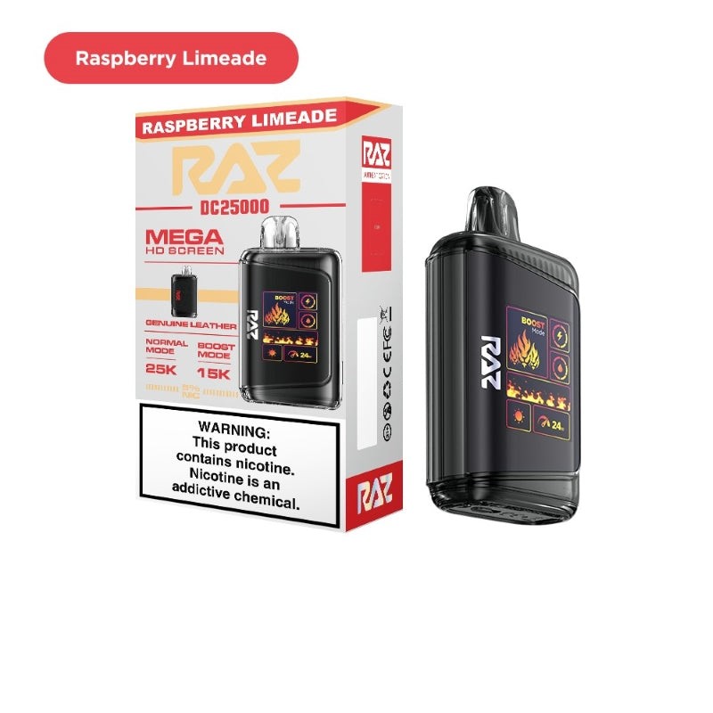 raz dc25000 raspberry limeade