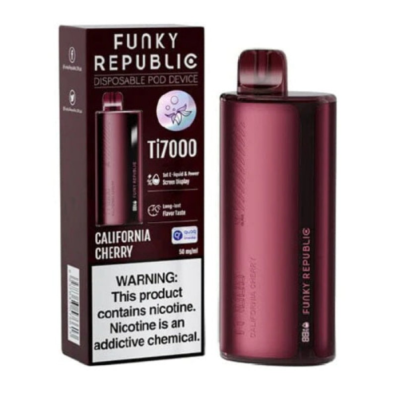 california cherry funky republic ti7000