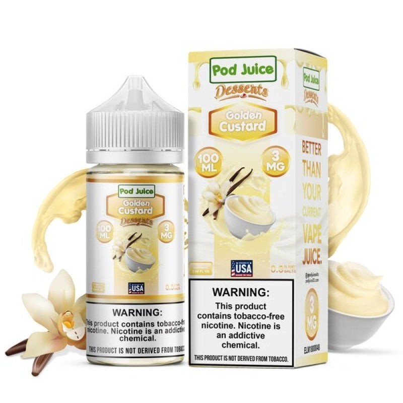 golden custard pod juice ejuice