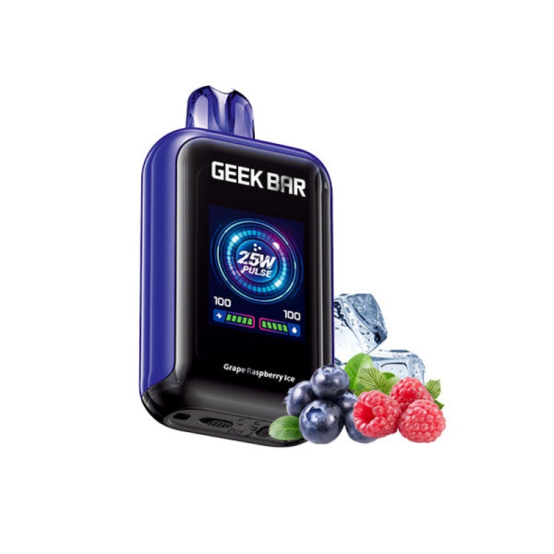 geek bar watt 23000 grape raspberry ice