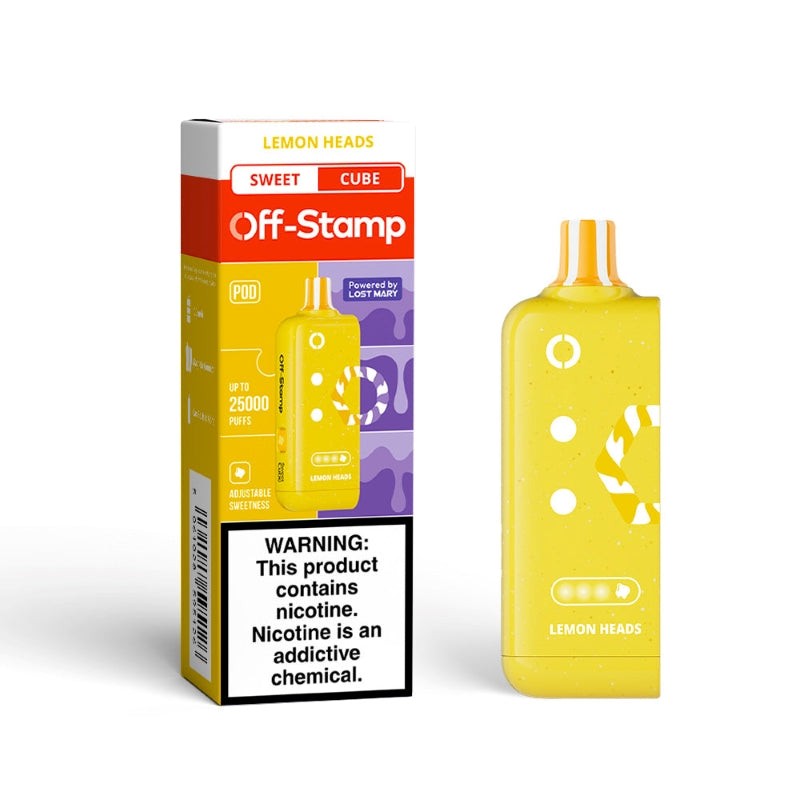 lemon heads offstamp x cube sweet cube 25000