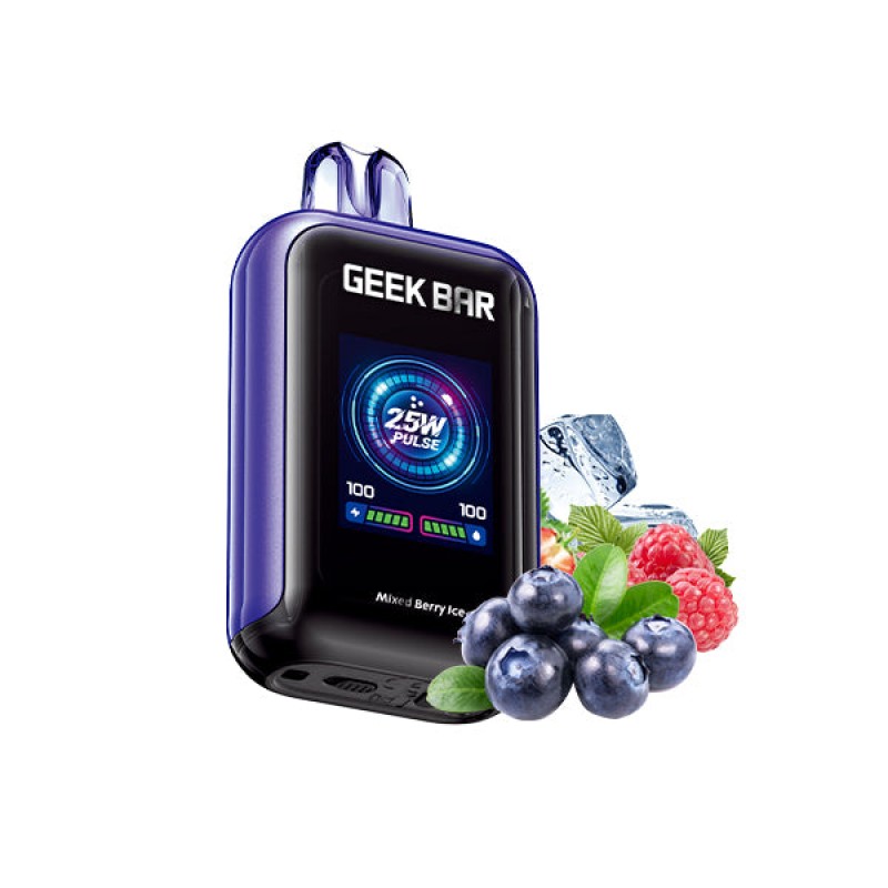 geek bar watt 23000 mixed berry ice