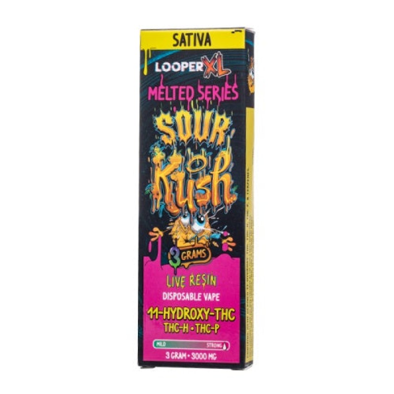 sour kush sativa looper xl melted series live resin