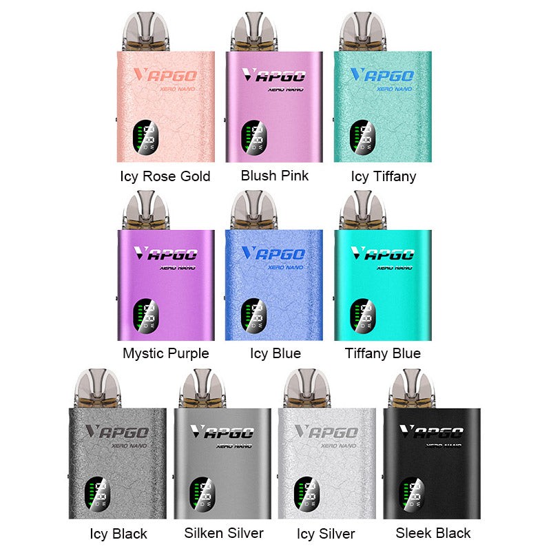 vapgo xero nano all colors