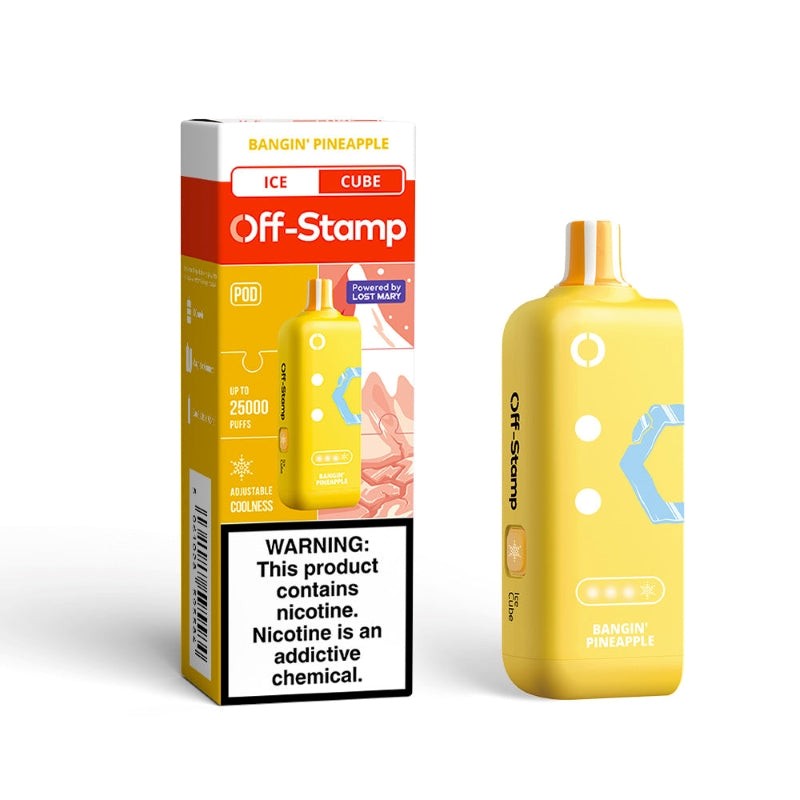 bangin pineapple off-stamp x cube ice cube 25k