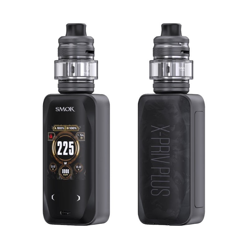 black shell smok x priv plus