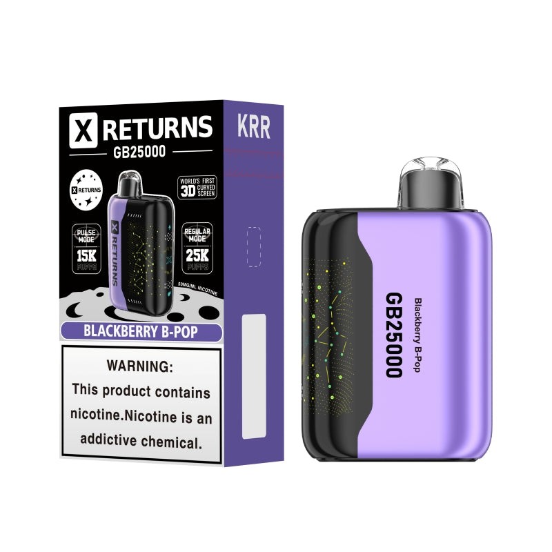 blackberry b pop x returns gb25000