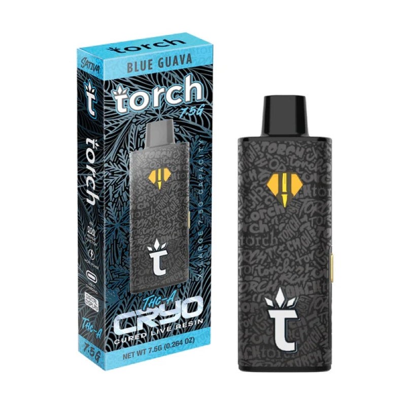 torch cryo thc a cured live resin blue guava