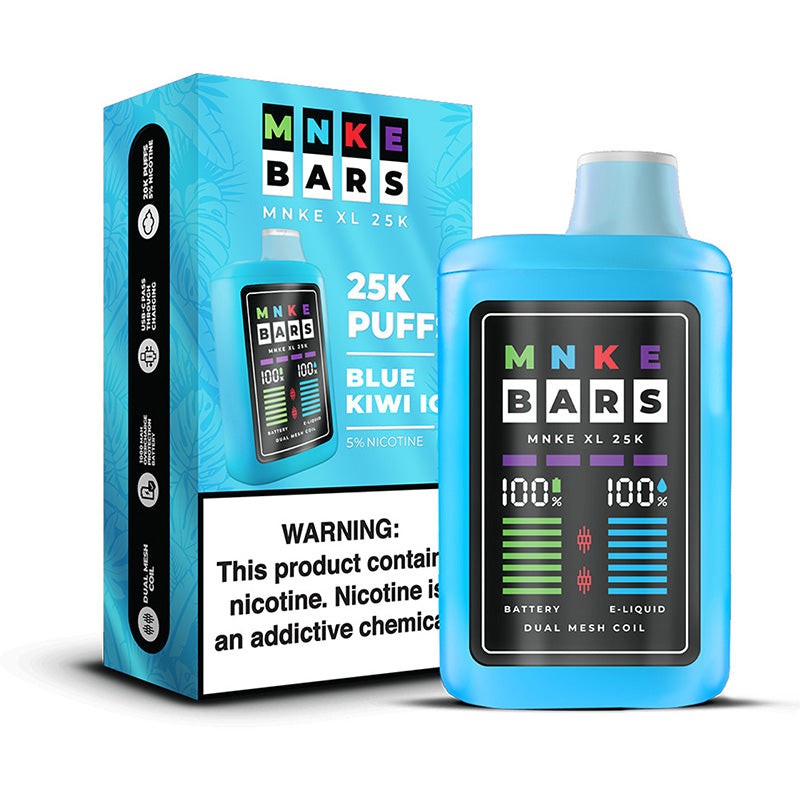 blue kiwi ice mnke bars xl 25k