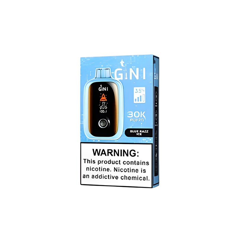 blue razz ice gini gn30000
