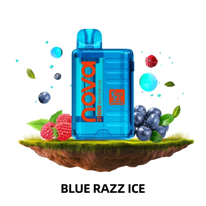 blue razz ice keystone nova 25000