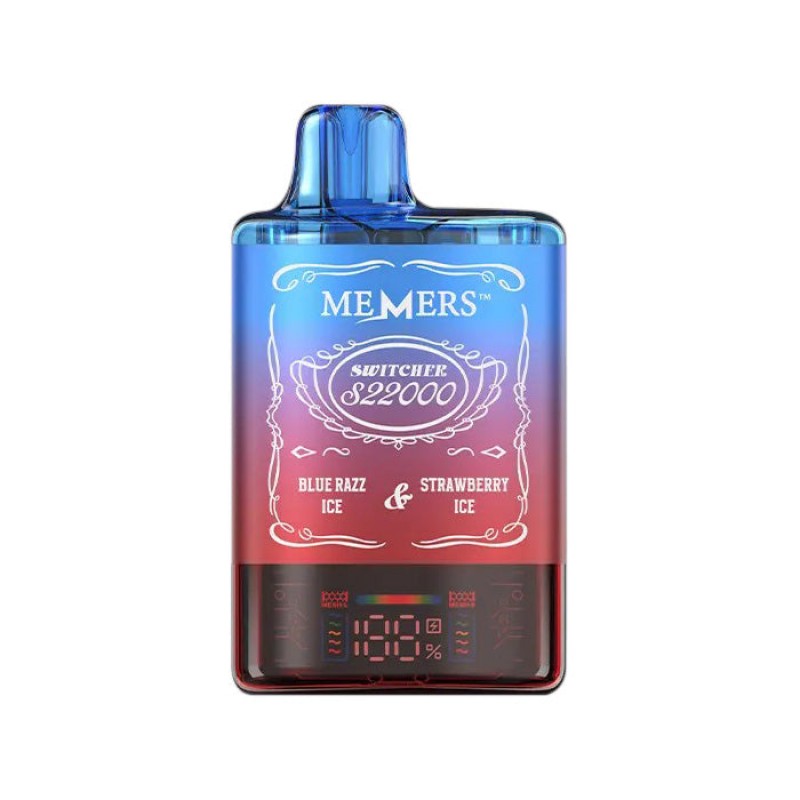 memers switcher s22000 blue razz ice strawberry ice
