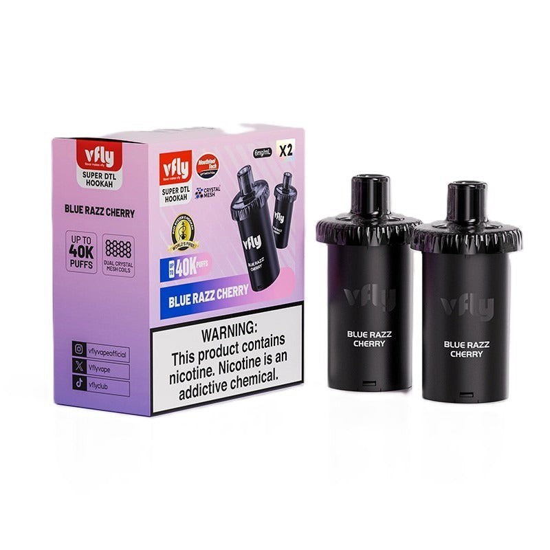 blue razz vfly super dtl 40k pod