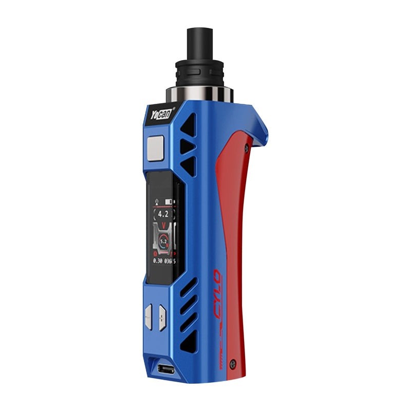blue red yocan cylo wax pen vaporizer