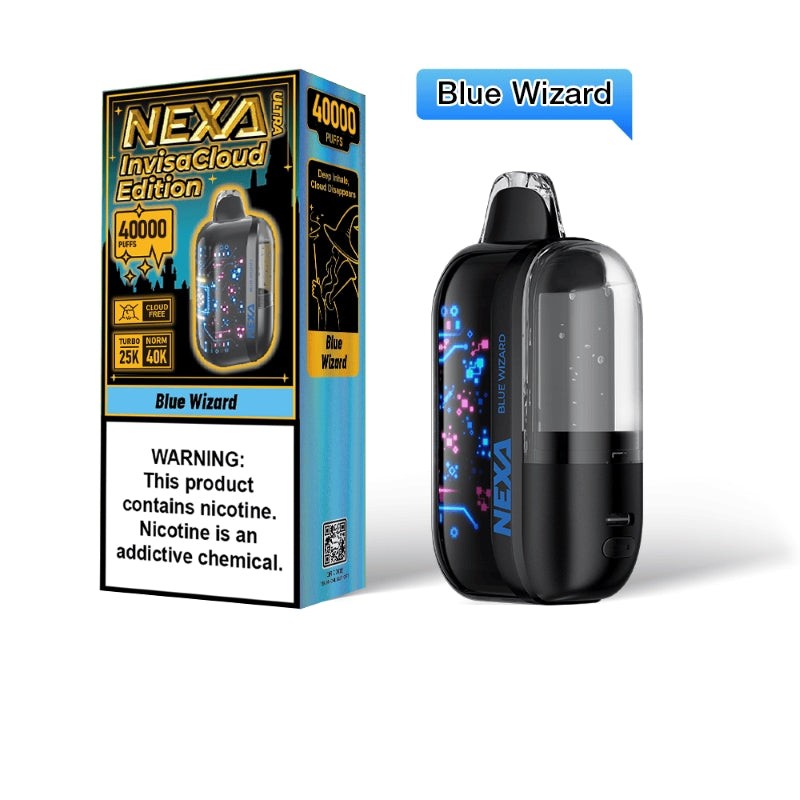 blue wizard nexa ultra invisacloud 50000