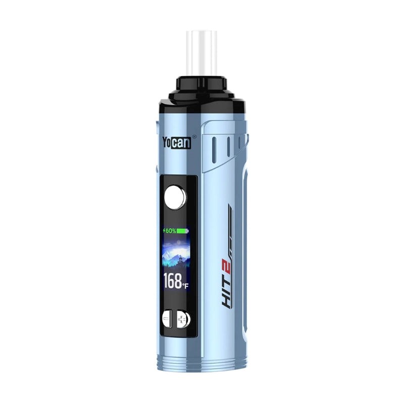 blue yocan hit 2 dry herb vaporizer