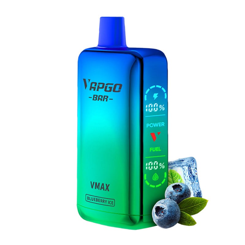 blueberry ice vapgo bar vmax 12000
