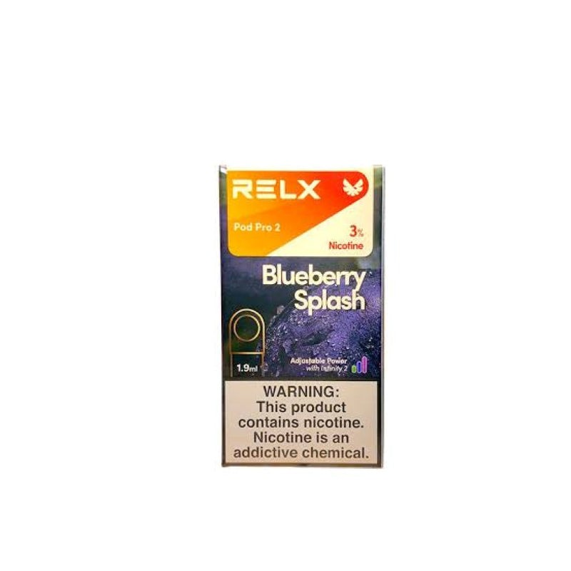 blueberry splash relx pod pro 2 pod cartridge