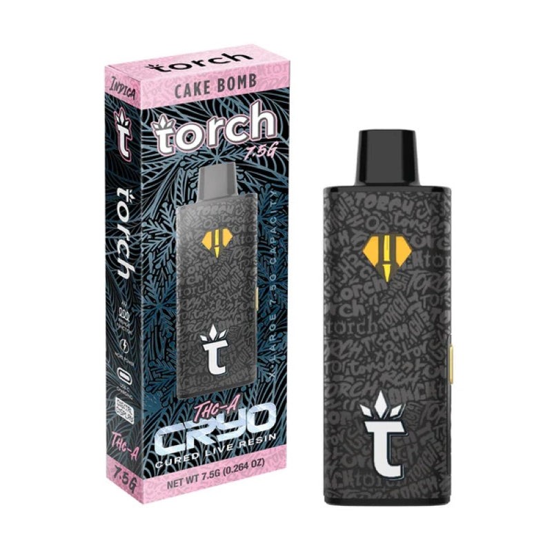 torch cryo thc a cured live resin cake bomb