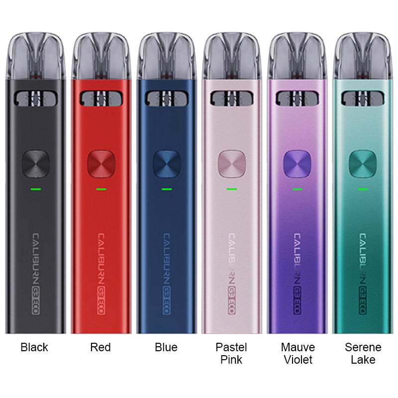 uwell caliburn g3 eco all colors