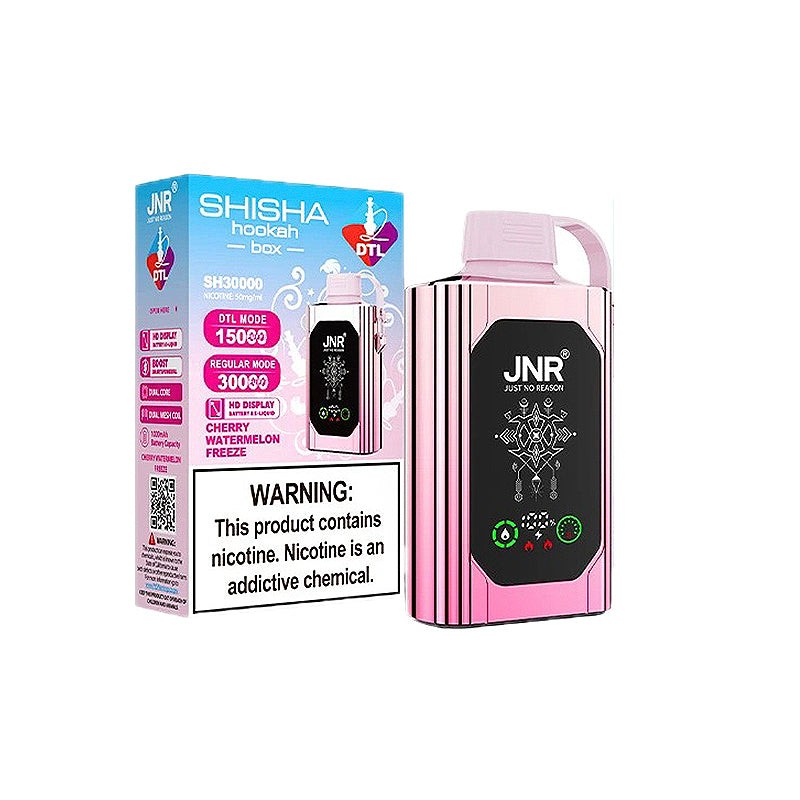 cherry watermelon freeze shisha hookah box jnr