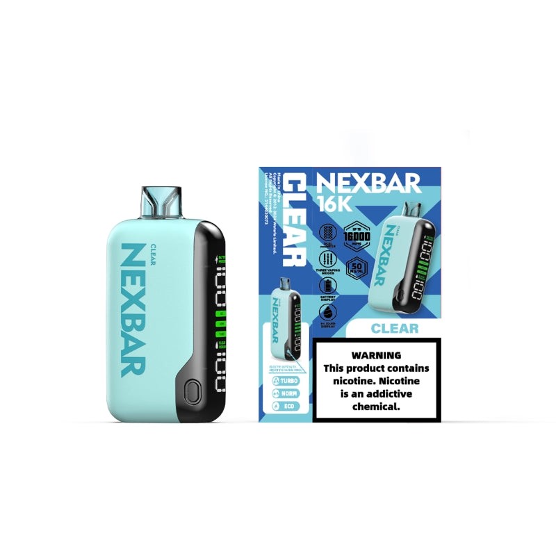 clear wotofo nexbar 16k