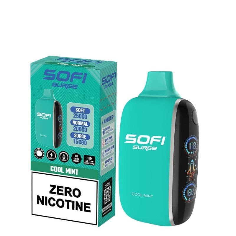 cool mint sofi surge 25000 zero nicotine