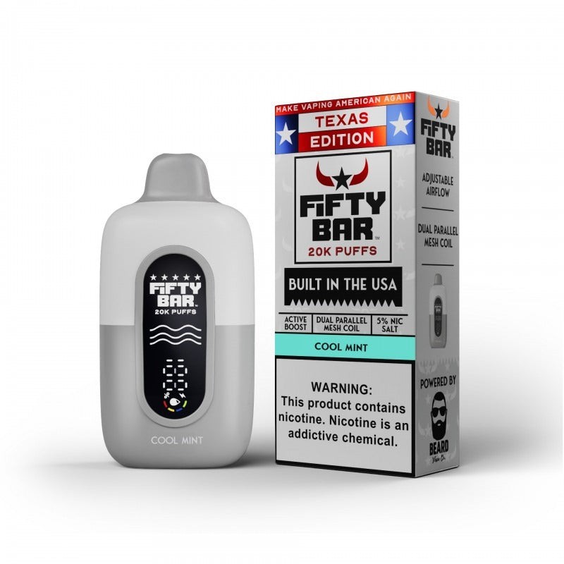 cool mint fifty bar texas edition 20k