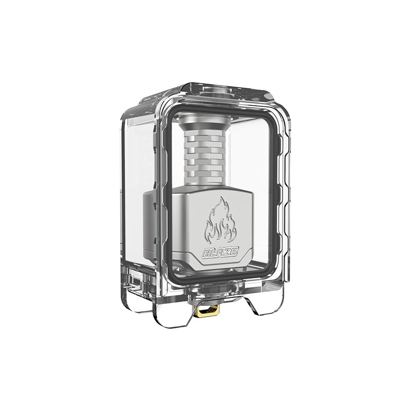 crystal clear thunderhead creations blaze bridge single glass sliding boro tank