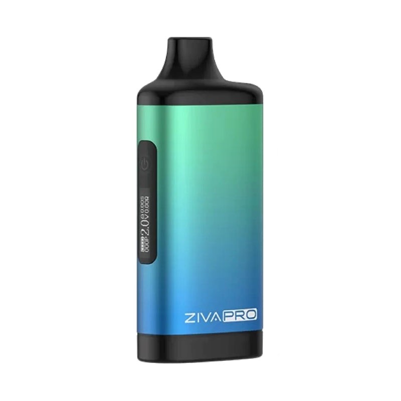 cyan blue gradient yocan ziva pro 510 battery