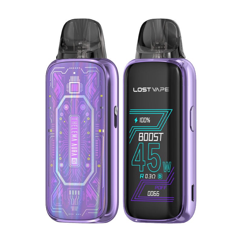 cyber purple lost vape thelema aura