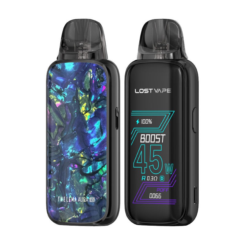 dazzle black lost vape thelema aura
