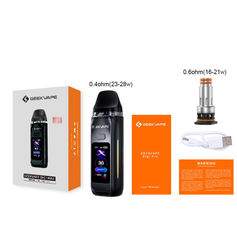 geek vape digi max/digi max r package