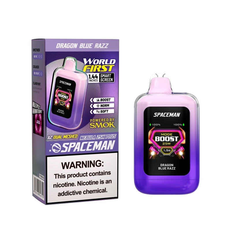 spaceman nebula 25k plus dragon blue