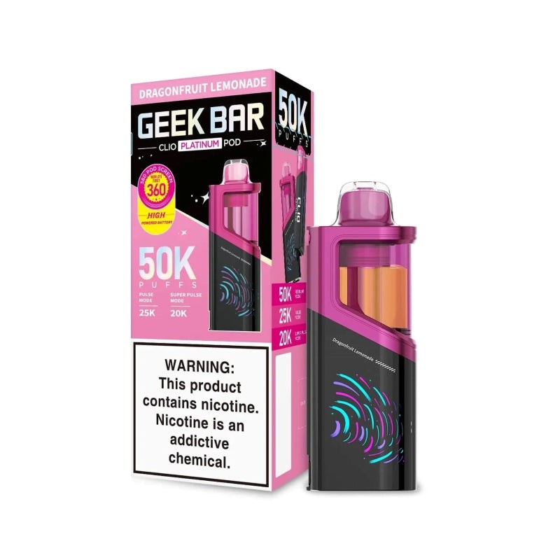 dragonfruit lemonade geek bar clio platinum pod