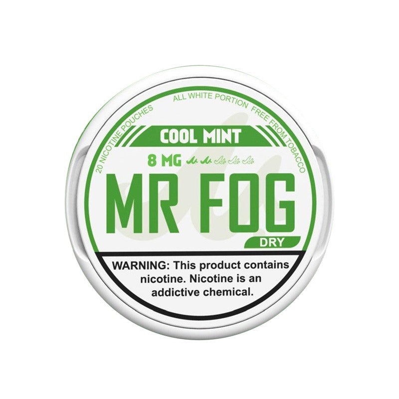 dry cool mint mr fog nicotine pouches