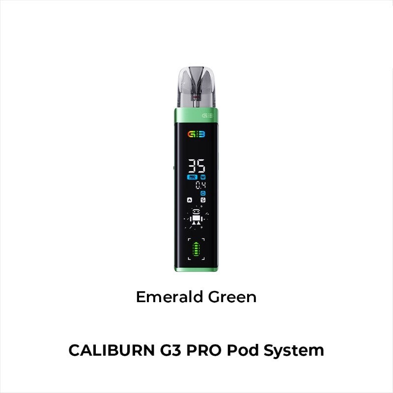 emerald green uwell caliburn g3 pro
