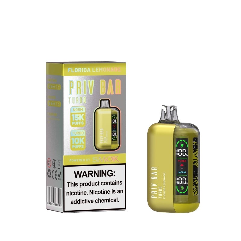 florida lemonade smok priv bar turbo 15000