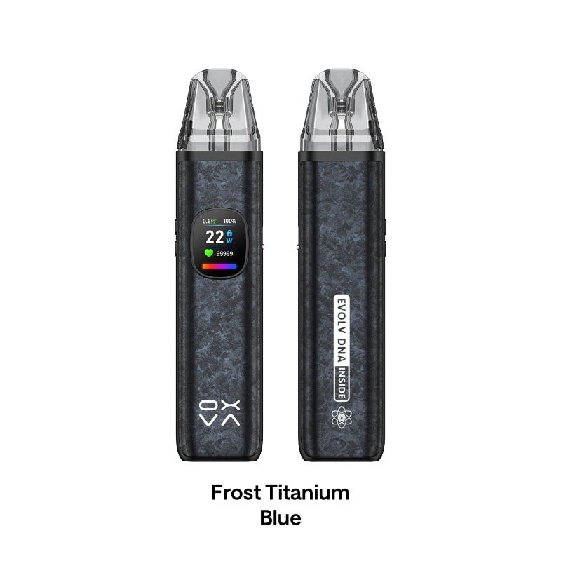 oxva xlim pro 2 dna frost titanium blue