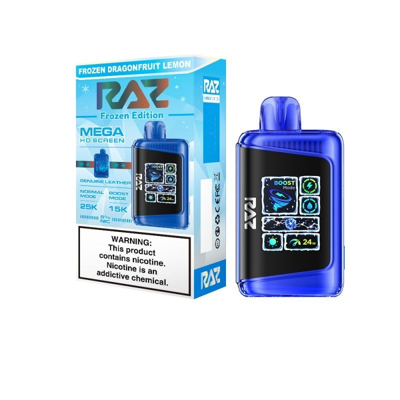 frozen dragonfruit lemon raz dc25000 frozen edition